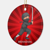 Ninja Boy Design Ornament (Links)