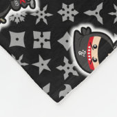Ninja Boy Fleecedecke (Ecke)