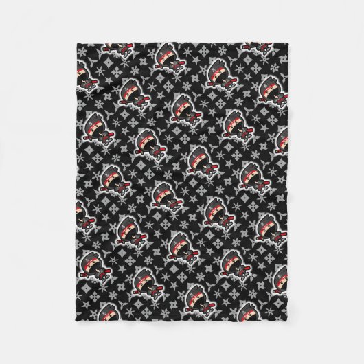 Ninja Boy Fleecedecke (Vorderseite)