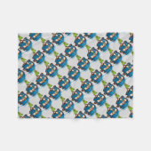 Ninja Boy Fleecedecke (Vorderseite (Horizontal))