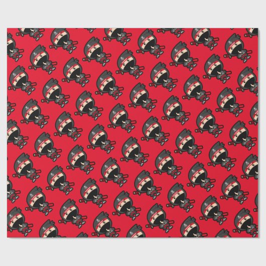 Ninja Boy Geschenkpapier (Flach)