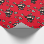 Ninja Boy Geschenkpapier (Ecke)