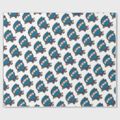 Ninja Boy Geschenkpapier (Flach)