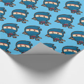 Ninja Boy Geschenkpapier (Ecke)