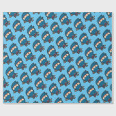 Ninja Boy Geschenkpapier (Flach)