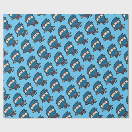 Ninja Boy Geschenkpapier (Flach)