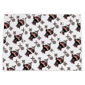 Ninja Boy Große Geschenktüte (Vorderseite)