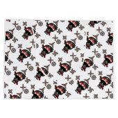 Ninja Boy Große Geschenktüte (Rückseite)