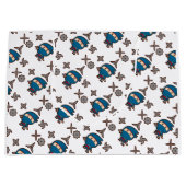 Ninja Boy Große Geschenktüte (Vorderseite)