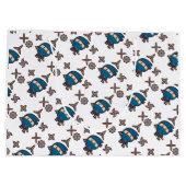 Ninja Boy Große Geschenktüte (Rückseite)