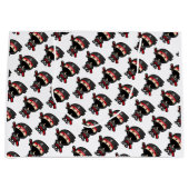 Ninja Boy Große Geschenktüte (Vorderseite)