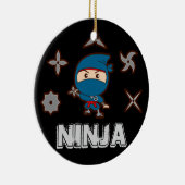 Ninja Boy Keramikornament (Rechts)