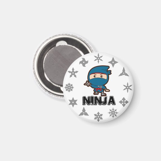 Ninja Boy Magnet (Vorderseite/Rückseite)