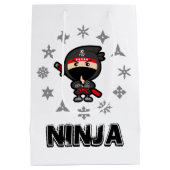 Ninja Boy Mittlere Geschenktüte (Rückseite)