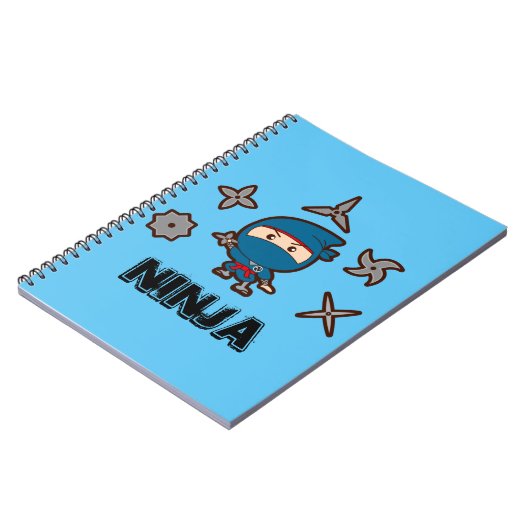 Ninja Boy Notizblock (Linke Seite)