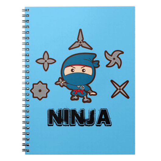 Ninja Boy Notizblock (Vorderseite)