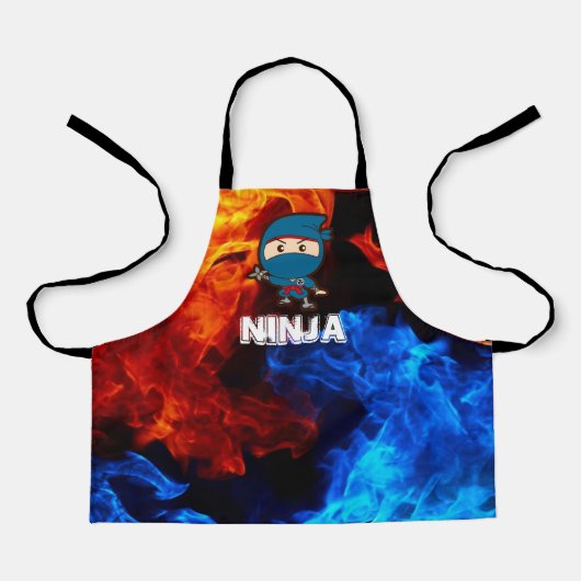Ninja Boy Schürze (Vorderseite)