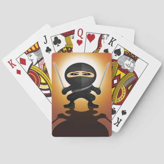 Ninja Boy Spielkarten (Rückseite)