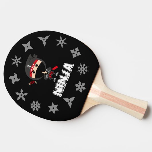 Ninja Boy Tischtennis Schläger (Seitenansicht)