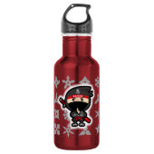 Ninja Boy Trinkflasche (Vorderseite)