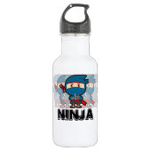 Ninja Boy Trinkflasche (Vorderseite)