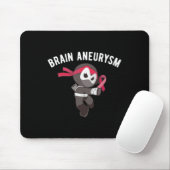 Ninja Brain Aneurysm Awareness Martial Arts Ninjut Mousepad (Mit Mouse)