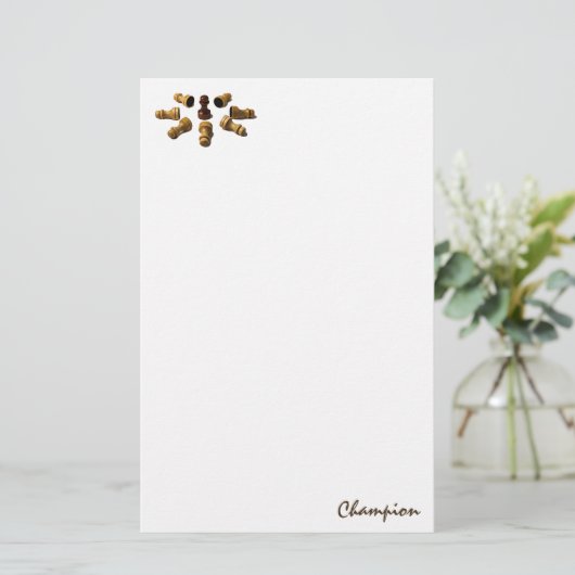 Ninja Briefpapier (Stehend Vorderseite)