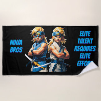 Ninja Bros Elite Effort Strandtuch