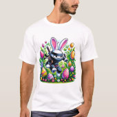 Ninja Bunny Easter Adventure T-Shirt (Vorderseite)