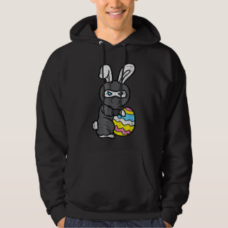 Ninja Bunny Rabbit Egg Niedlich Osterfest Jungen K Hoodie