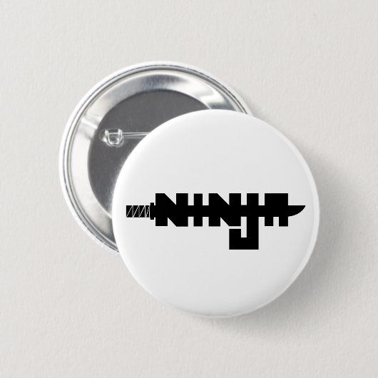 Ninja Button (Vorne & Hinten)