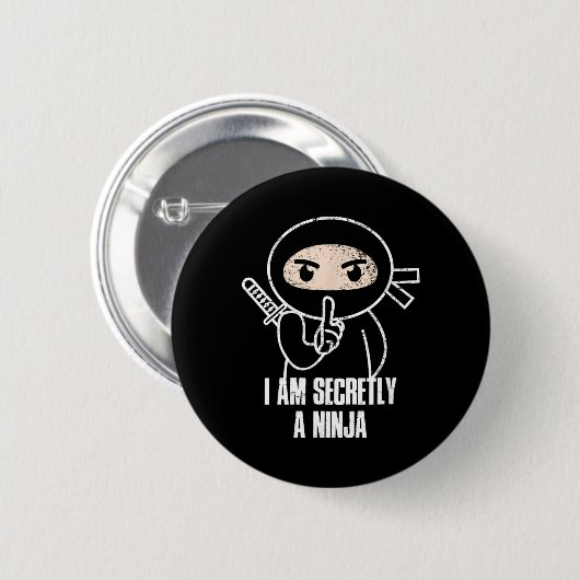 Ninja Button (Vorne & Hinten)
