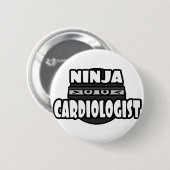 Ninja Cardiologin Button (Vorne & Hinten)