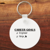 Ninja Career Goals - Ingenieur Schlüsselanhänger (Vorderseite)