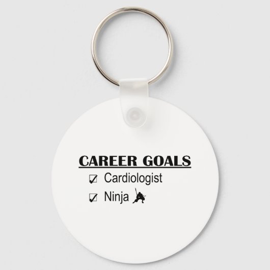 Ninja Career Goals - Kardiologe Schlüsselanhänger (Vorderseite)