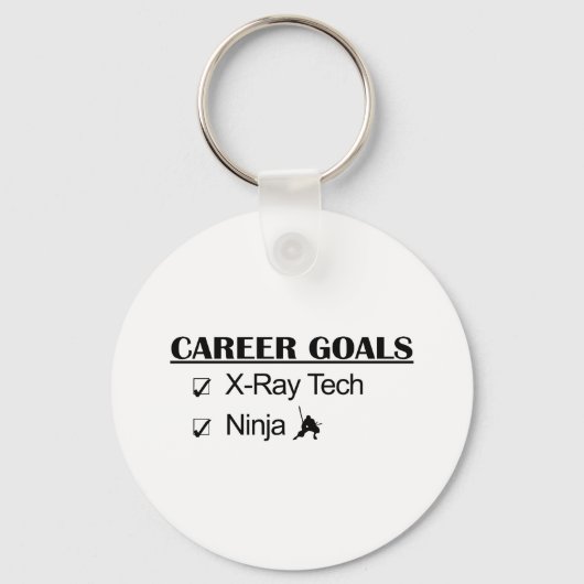 Ninja Career Goals - X-Ray Tech Schlüsselanhänger (Vorderseite)