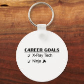 Ninja Career Goals - X-Ray Tech Schlüsselanhänger (Vorderseite)