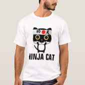 NINJA CAT Funny T - Shirt (Vorderseite)