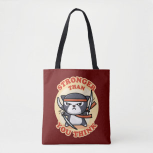 Ninja Cat   Größer als Sie denken Tasche