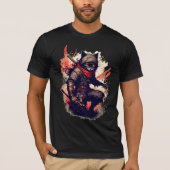 Ninja Cat Hero T-Shirt (Vorderseite)