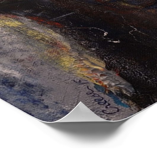 Ninja Cat Poster (Ecke)