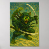 Ninja Cat Poster (Vorne)