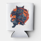 Ninja Cat Stealth Dosenkühler (Vorderseite)