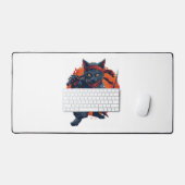 Ninja Cat Stealth Schreibtischunterlage (Tastatur & Maus)