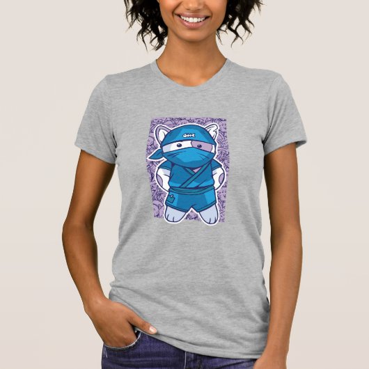 Ninja Cat T-Shirt (Vorderseite)