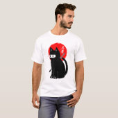 Ninja cat T-Shirt (Vorne ganz)