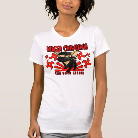 Ninja Chihuahua-T - Shirt (Vorderseite)