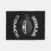 Ninja Coach Multitasking Team Trainer Lautsprecher Fleecedecke (Vorderseite (Horizontal))