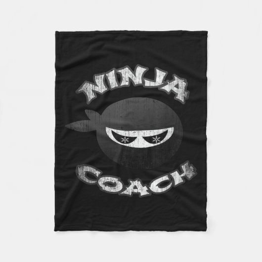 Ninja Coach Multitasking Team Trainer Lautsprecher Fleecedecke (Vorderseite)