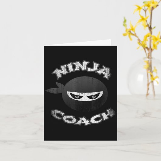 Ninja Coach Multitasking Team Trainer Lautsprecher Karte (Gelbe Blume)